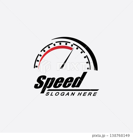 Speed logo design, silhouette speedometer symbol icon vector,speed Auto car Logo Template vector illustration icon design Speed logo design, silhouette speedometer symbol icon vector,speed Auto car Logo Template vector illustration icon design 138768149