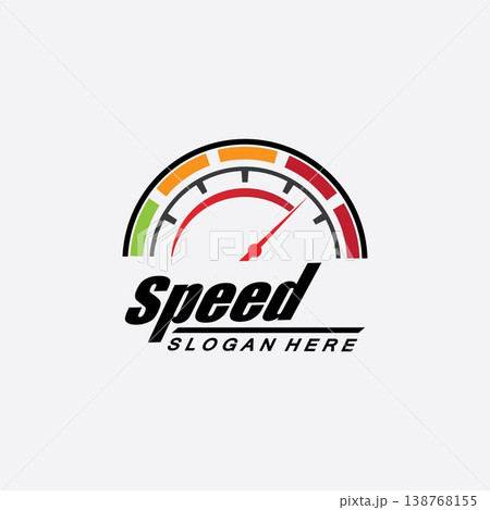 Speed logo design, silhouette speedometer symbol icon vector,speed Auto car Logo Template vector illustration icon design Speed logo design, silhouette speedometer symbol icon vector,speed Auto car Logo Template vector illustration icon design 138768155