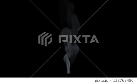 蒸気・煙・上昇気流【バリエーション1】 138768480