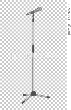 Vocal microphone icon 138769787