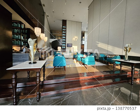 This is sofa chair as the interior in out door area 138770537