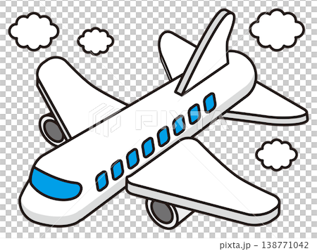 飛機插圖 138771042