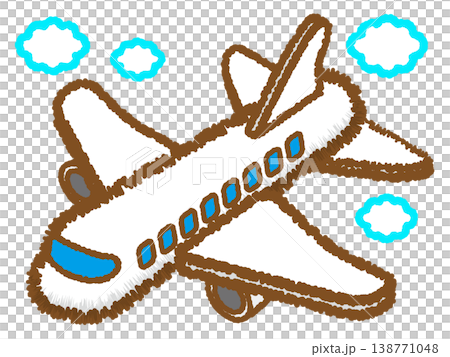 飛行機のイラスト素材5 138771048