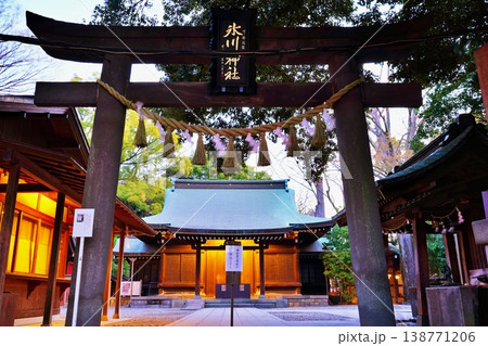 川越氷川神社の景観 138771206
