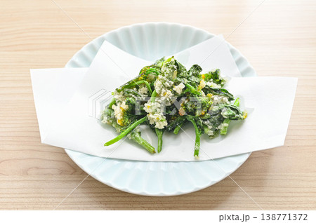菜の花の天ぷら 138771372