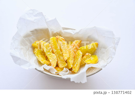 揚げないポテトフライ 138771402