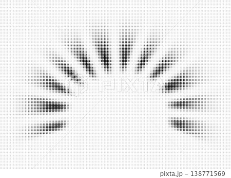 Halftone Circle Effect background. Abstract halftone Pattern 138771569