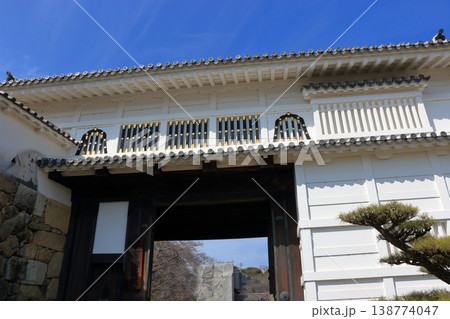 The biggest and best of Japanese Castles, Himeji Castle in Himeji City in Hyogo Japan 138774047