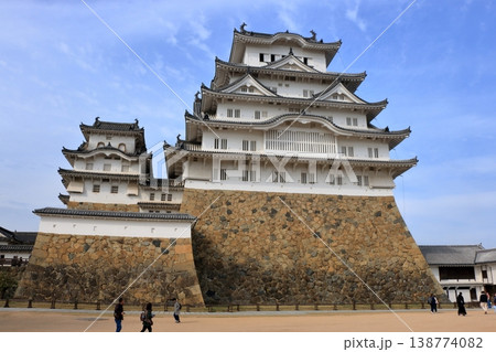 The biggest and best of Japanese Castles, Himeji Castle in Himeji City in Hyogo Japan The biggest and best of Japanese Castles, Himeji Castle in Himeji City in Hyogo Japan 138774082