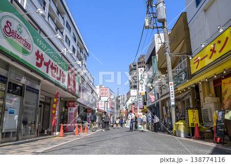 神奈川県川崎市の都市風景 元住吉駅 神奈川県川崎市の都市風景 元住吉駅 138774116
