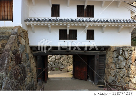 Scene from the grounds of Himeji Castle in Himeji City of Hyogo Prefecture in Japan Scene from the grounds of Himeji Castle in Himeji City of Hyogo Prefecture in Japan 138774217