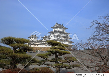 Scene from the grounds of Himeji Castle in Himeji City of Hyogo Prefecture in Japan Scene from the grounds of Himeji Castle in Himeji City of Hyogo Prefecture in Japan 138774219