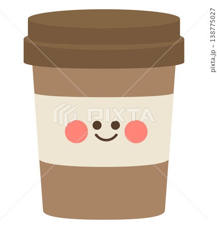 かわいいテイクアウトコーヒー 138775027