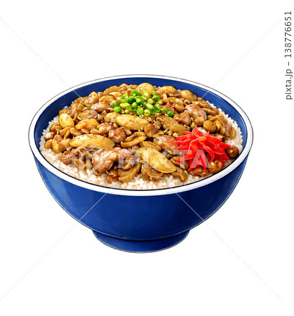 牛丼_AI 138776651