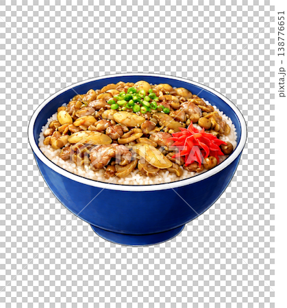 牛丼_AI 138776651