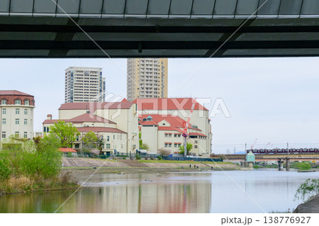 阪急電鉄今津線鉄橋 138776927