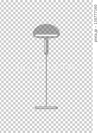 靴下などについているプラスチックのタグのイラスト 靴下などについているプラスチックのタグのイラスト 138777160