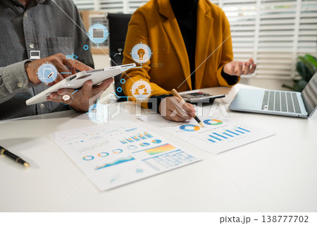 Digital transformation technology strategy, Person using laptop, tablet and smartphone with of things. transformation of ideas and the adoption. Digital transformation technology strategy, Person using laptop, tablet and smartphone with of things. transformation of ideas and the adoption. 138777702