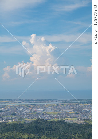 三重県 伊勢志摩スカイライン 一宇田展望台から望む伊勢湾 三重県 伊勢志摩スカイライン 一宇田展望台から望む伊勢湾 138777843