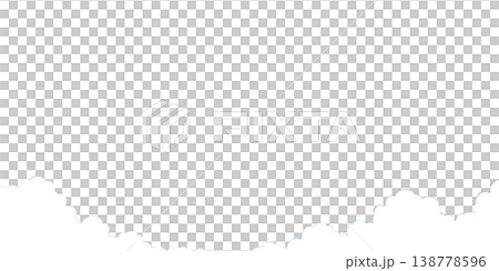 シンプルな雲の背景 138778596