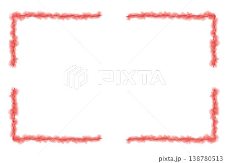 線が複雑に絡んだかわいいフレーム 138780513