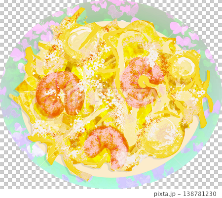 蝦子和扇貝天婦羅 蝦子和扇貝天婦羅 138781230