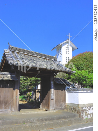 杵築カトリック教会（寺町・杵築城下町・縦構図） 138782412