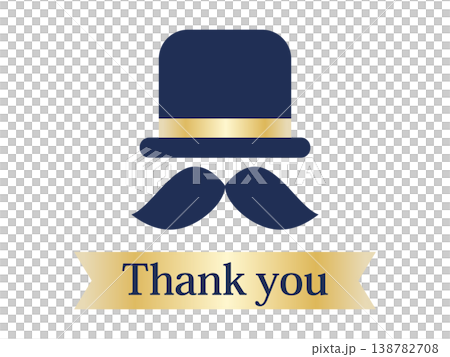 Father's Day illustration - Gold 138782708