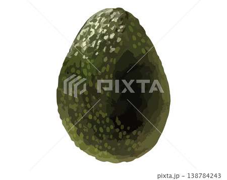 アボカド(緑・成熟前) 138784243