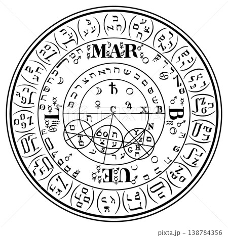 モーセ第6・第7の書　マルブエルの印章 138784356