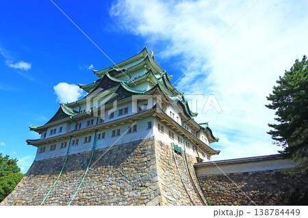 愛知県名古屋市、名古屋城の風景 138784449