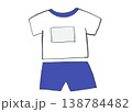 体操着と青い短パン 幼稚園 保育園 小学校 138784482