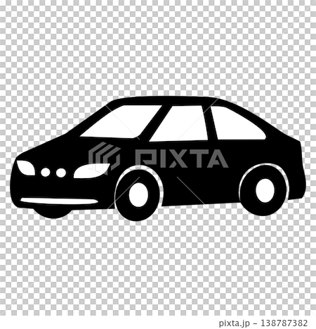 汽車圖示(簡易汽車符號) 汽車圖示(簡易汽車符號) 138787382
