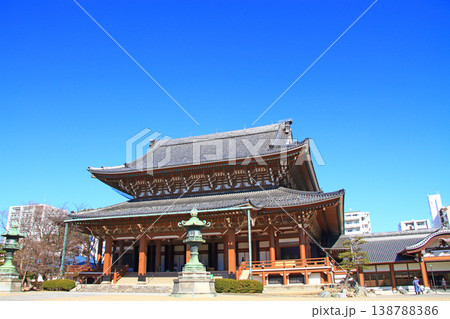 愛知県名古屋市、東別院本堂の風景 138788386