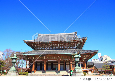 愛知県名古屋市、東別院本堂の風景 138788387