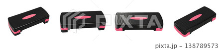 Versatile aerobic step platform for dynamic 138789573