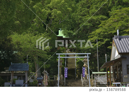 【神奈川県】横須賀　走水神社の境内 138789588