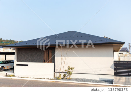 モダン住宅外観 モダン住宅外観 138790378