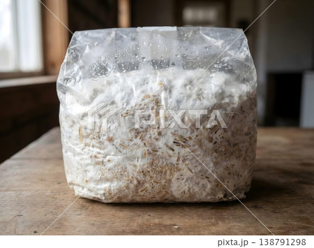 Fully Colonized Mushroom Grow Bag With Mycelium Fully Colonized Mushroom Grow Bag With Mycelium 138791298