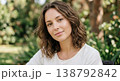 【AI生成】外国人女性 ポートレート（モノクローム） 33191911 138792842