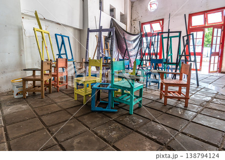 Morada das Artes in Sao Luis, Brazil. It was inaugurated in 2000 with the aim of stimulating artistic production in Maranhao. Morada das Artes in Sao Luis, Brazil. It was inaugurated in 2000 with the aim of stimulating artistic production in Maranhao. 138794124