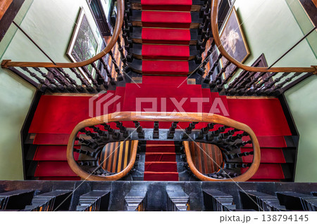 Interior of the Palacio Rio Negro in Manaus, Amazon, Brazil. Built 1910 by the German rubber dealer Waldemar Scholz Interior of the Palacio Rio Negro in Manaus, Amazon, Brazil. Built 1910 by the German rubber dealer Waldemar Scholz 138794145