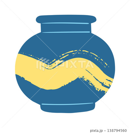 Vase Brushstroke Accent Vase Brushstroke Accent 138794560