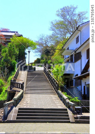 塩屋の坂（商人の町・杵築城下町・縦構図） 138795645