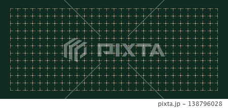 Technical drawing sheet Star rounded geometry, margin layout blueprint style. Dense spacing structure for planning  138796028