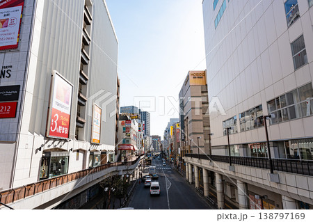 町田駅前通り　町田駅から南東方向　東京都町田市原町田 138797169