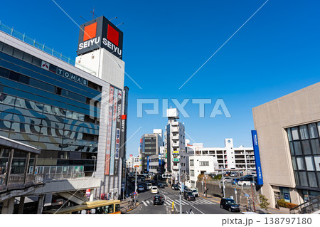 町田駅前通り　町田駅から北西方向　東京都町田市森野 138797180