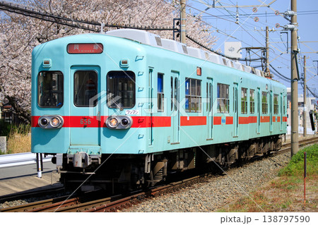 西日本鉄道（西鉄） 600形電車【復刻アイスグリーン塗装】 138797590