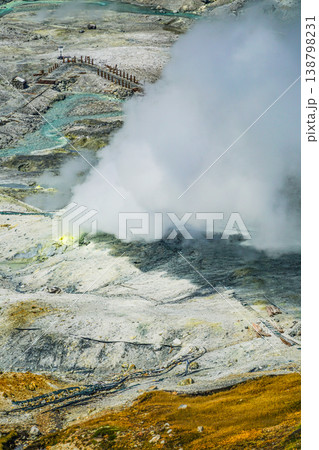 立山の地獄谷 立山の地獄谷 138798231
