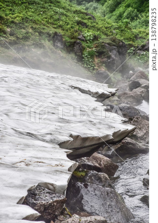 夏の立山　残雪 138798235